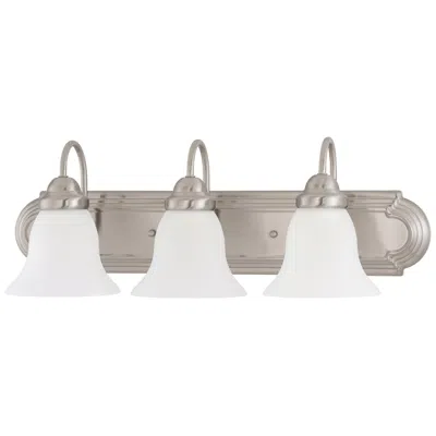 Nuvo Lighting Ballerina; 3 Light; 24 In.; Vanity With Frosted White Glass