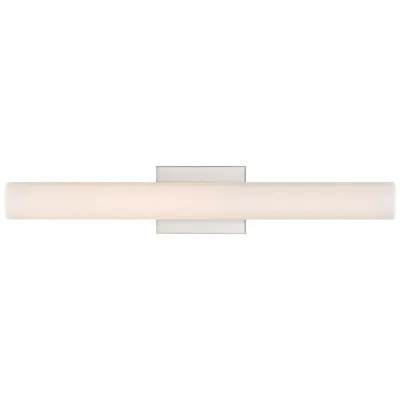 Nuvo Lighting Bend; Led Medium Vanity; Brushed Nickel Finish With White Acrylic