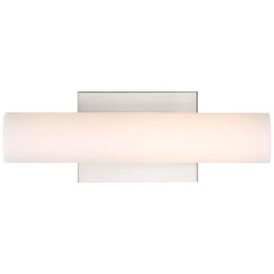 Nuvo Lighting Bend; Led Small Vanity; Brushed Nickel Finish With White Acrylic