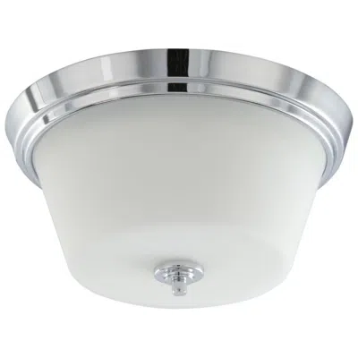 Nuvo Lighting Bento; 3 Light; Flush Fixture With Satin White Glass