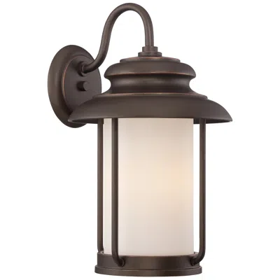 Nuvo Lighting Bethany 16 3/4" High Mahogany Bronze Led Outdoor Wall Light