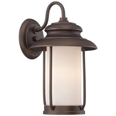 Nuvo Lighting Bethany; Led Outdoor Small Wall With Satin White Glass