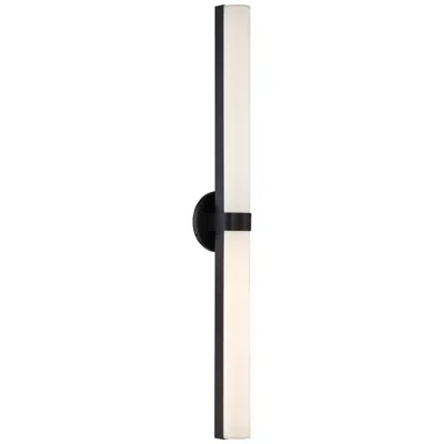 Nuvo Lighting Bond; Double Led Vanity; 37.38 In; White Acrylic Lens; Aged Bronze Finish