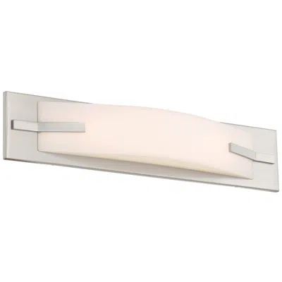 Nuvo Lighting Bow Led 20 In.; Vanity Fixture; Brushed Nickel Finish