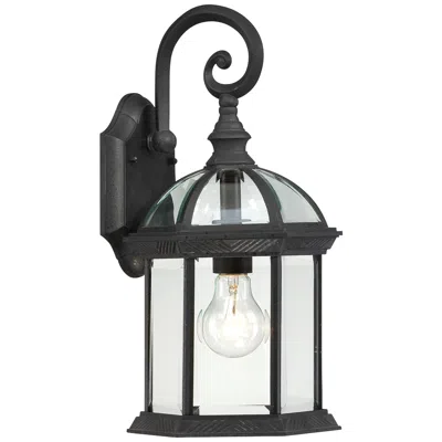 Nuvo Lighting Boxwood; 1 Light; 15 In.; Outdoor Wall With Clear Beveled Glass