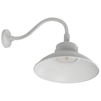 Nuvo Lighting Browne 15" High White Led Outdoor Wall Light