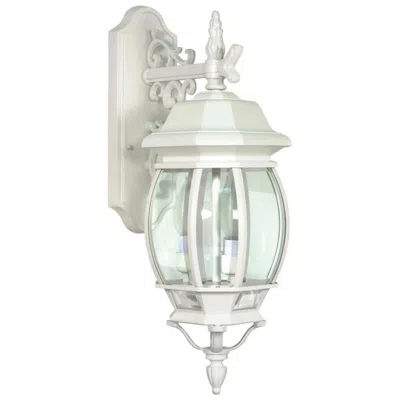 Nuvo Lighting Central Park 22 3/4"h White Downbridge Outdoor Wall Light
