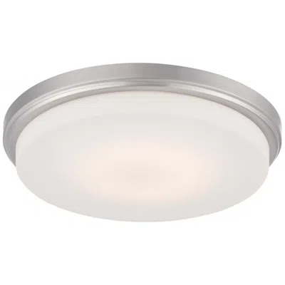 Nuvo Lighting Dale; Led Flush Fixture With Opal Frosted Glass