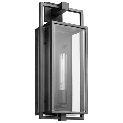 Nuvo Lighting Exhibit 20" High Matte Black Outdoor Wall Light