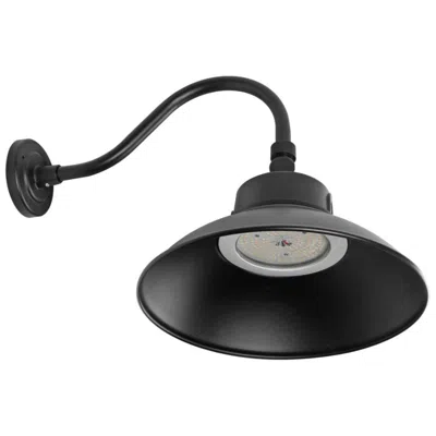 Nuvo Lighting Fraser 15" High Black Led Outdoor Wall Light