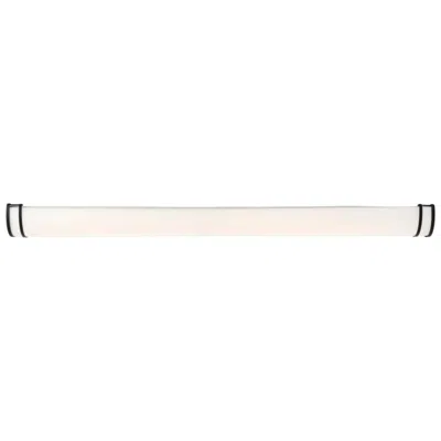Nuvo Lighting Glamour Led 49 Inch; Vanity Fixture; Black Finish; Cct Selectable 3k/4k/5k