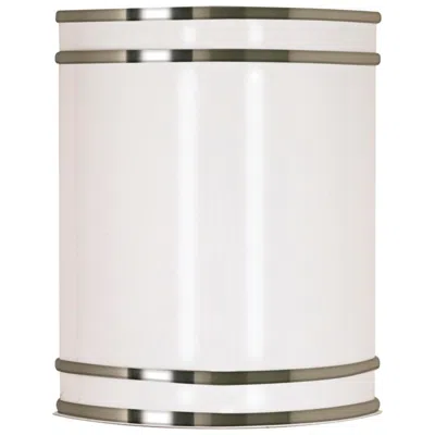 Nuvo Lighting Glamour Led 9 In; Wall Sconce; Brushed Nickel Finish; Cct Selectable