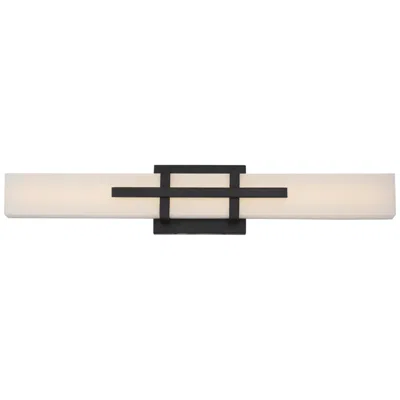Nuvo Lighting Grill 24" Wide Aged Bronze Led Vanity Bath Light