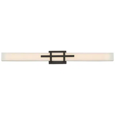 Nuvo Lighting Grill Triple Led Wall Sconce; Aged Bronze Finish; White Acrylic Lens