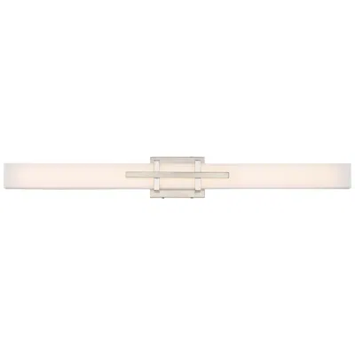 Nuvo Lighting Grill Triple Led Wall Sconce; Polished Nickel Finish; White Acrylic Lens