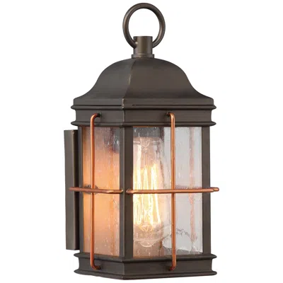 Nuvo Lighting Howell 11 1/4" High Bronze Outdoor Lantern Wall Light