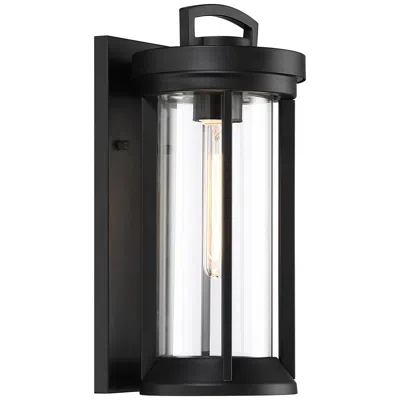 Nuvo Lighting Huron; 1 Light; Small Lantern; Aged Bronze Finish With Clear Glass