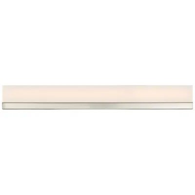 Nuvo Lighting Jackson; Led Large Vanity; Brushed Nickel Finish With White Acrylic