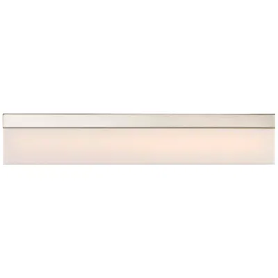 Nuvo Lighting Jackson; Led Medium Vanity; Brushed Nickel Finish With White Acrylic