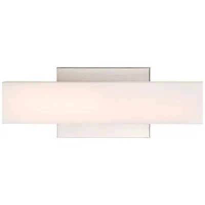 Nuvo Lighting Jess 12" Led Small Vanity Light In Brushed Nickel