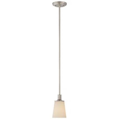 Nuvo Lighting Laguna; 1 Light; Mini Pendant With White Glass