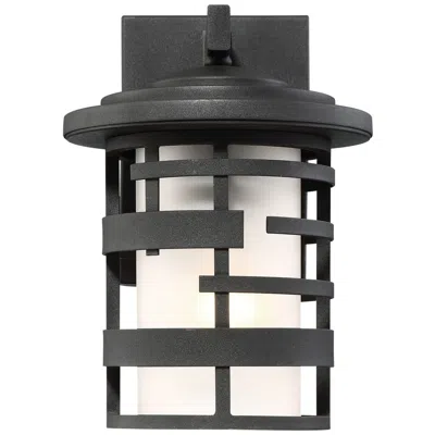 Nuvo Lighting Lansing; 1 Light; 10 In.; Outdoor Wall Lantern With Etched Glass