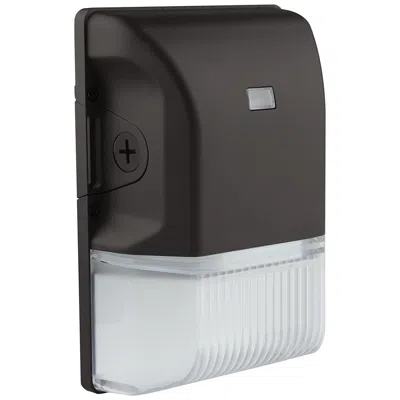 Nuvo Lighting Led Small Wall Pack; 20w; Cct Selectable 3k/4k/5k; Black Finish; 100-277v