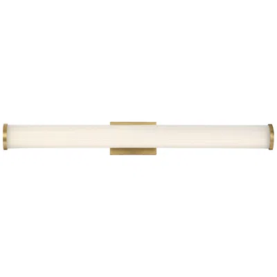 Nuvo Lighting Lena 35 3/4" Wide Brushed Brass Led Ada Vanity Bath Light