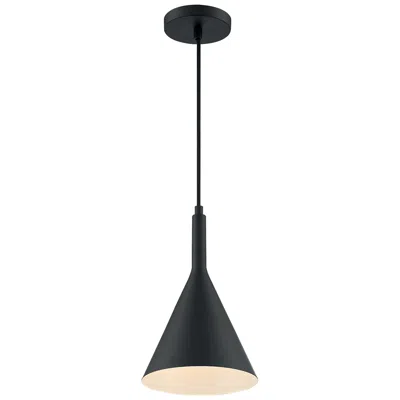 Nuvo Lighting Lightcap 7 3/4" Wide Matte Black Mini Pendant
