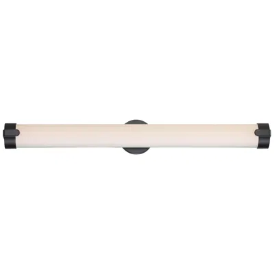 Nuvo Lighting Loop 36 In.; Led Wall Sconce; Aged Bronze Finish White Acrylic Lens