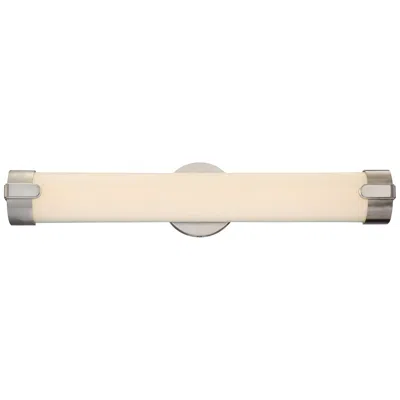Nuvo Lighting Loop; Double Led Wall Sconce; Brushed Nickel Finish