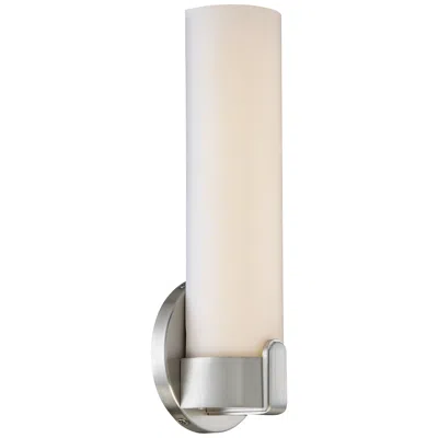 Nuvo Lighting Loop; Single Led Wall Sconce; Brushed Nickel Finish