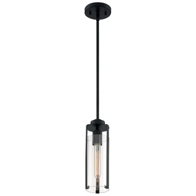 Nuvo Lighting Marina 4 3/4" Wide Matte Black Mini Pendant