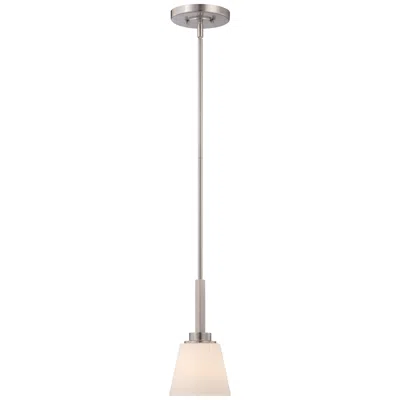 Nuvo Lighting Mobili; 1 Light; Mini Pendant With Satin White Glass
