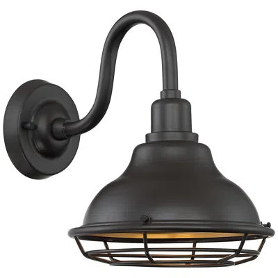 Nuvo Lighting Newbridge 12 1/2" High Dark Bronze Outdoor Wall Light