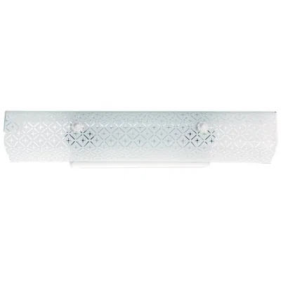 Nuvo Lighting Nuvo 24" Wide Diamond Patter Glass 4-light Bathroom Light
