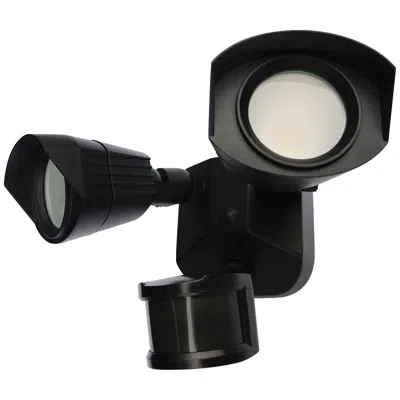 Nuvo Lighting Nuvo 4" Black Led Security Light With Motion Sensor, 4000k