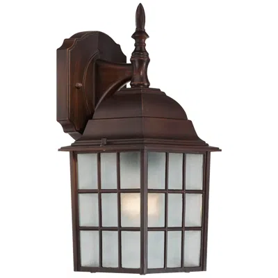 Nuvo Lighting Nuvo Adams 14" Rustic Bronze 1 Light Outdoor Wall Light