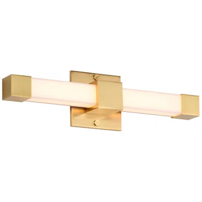 Nuvo Lighting Nuvo Brightwyn 16" Wide Brushed Brass Led Vanity