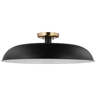 Nuvo Lighting Nuvo Colony 24" Wide Matte Black/brass 1 Light Large Ceiling Light