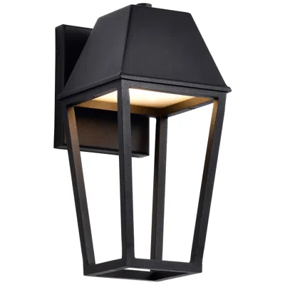 Nuvo Lighting Nuvo Colt 11 3/4" High Matte Black Led Small Outdoor Lantern