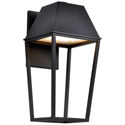 Nuvo Lighting Nuvo Colt 20" High Matte Black Led Large Outdoor Lantern