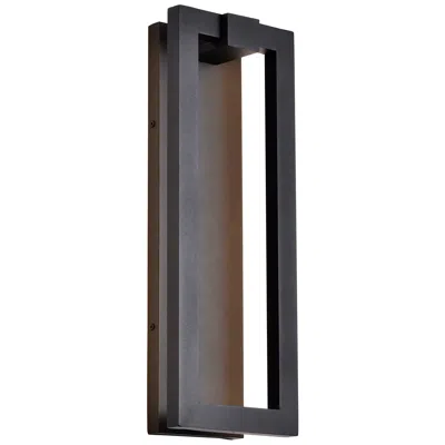 Nuvo Lighting Nuvo Crew 19" High Sand Black Led Outdoor Sconce