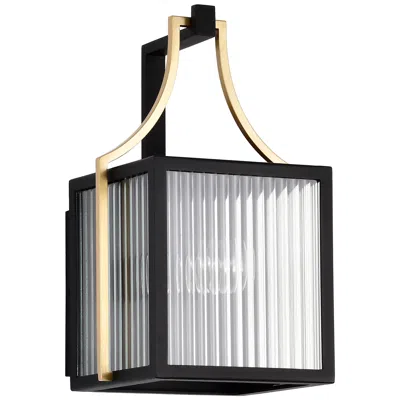 Nuvo Lighting Nuvo Holden 11" High Gold And Black Small Outdoor Lantern