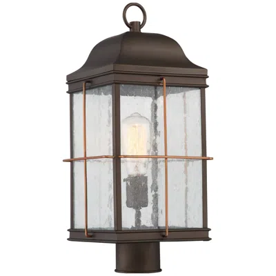 Nuvo Lighting Nuvo Howell 19 1/2" Classic Outdoor Post Lantern With Decorative Bulb