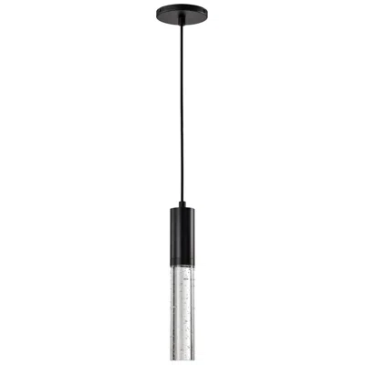 Nuvo Lighting Nuvo Lacey 2" W Matte Black Led Smart Mini Pendant - Rgb/tw