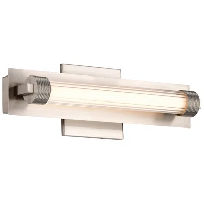 Nuvo Lighting Nuvo Larissa 14" Wide Brushed Nickel Led Vanity - 3000k Cct