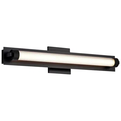 Nuvo Lighting Nuvo Larissa 24" Wide Black Led Vanity - 3000k Cct