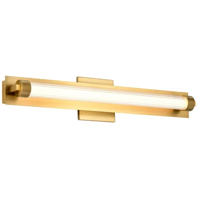 Nuvo Lighting Nuvo Larissa 24" Wide Vintage Brass Led Vanity - 3000k Cct