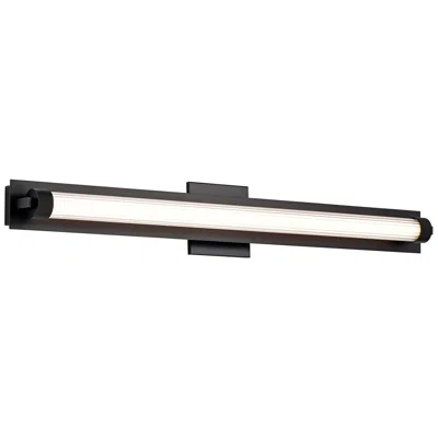Nuvo Lighting Nuvo Larissa 32" Wide Black Led Vanity - 3000k Cct